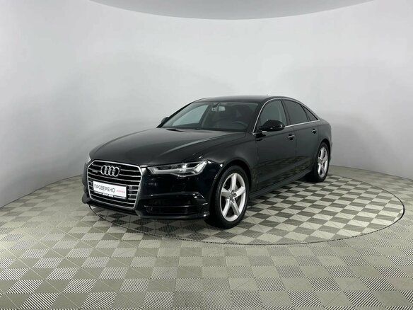 2017 Audi A6 IV (C7) Рестайлинг, чёрный, 2120000 рублей