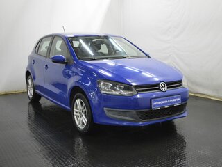 2010 Volkswagen Polo V, синий, 550000 рублей, вид 3