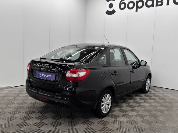 2019 Lada (ВАЗ) Granta I Рестайлинг, чёрный, 680000 рублей - вид 1