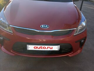 2017 Kia Rio IV, красный, 1160000 рублей, вид 2