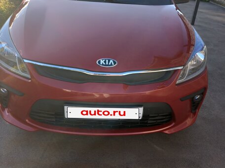 2017 Kia Rio IV, красный, 1180000 рублей, вид 2