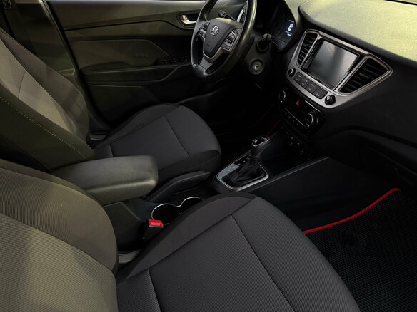 2020 Hyundai Solaris II, чёрный, 1290000 рублей - вид 9
