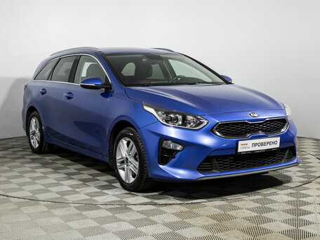 2019 Kia Ceed III, синий, 1379585 рублей, вид 3