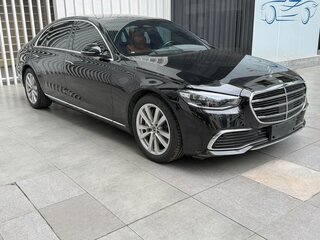 2023 Mercedes-Benz S-Класс 400 Long VII (W223), чёрный, 8790000 рублей, вид 4