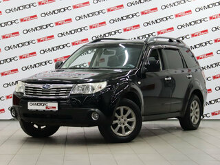 2008 Subaru Forester III, чёрный, 945450 рублей, вид 1