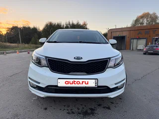 2015 Kia Rio III Рестайлинг, белый, 1350000 рублей, вид 2
