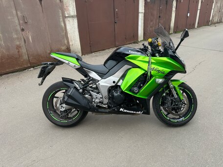 2011 Kawasaki Z 1000SX, зелёный, 670000 рублей, вид 3