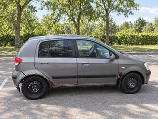 2003 Hyundai Getz I, серый, 200000 рублей, вид 3