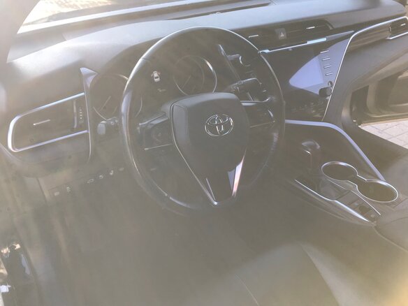 2018 Toyota Camry VIII (XV70), чёрный, 2965000 рублей - вид 8