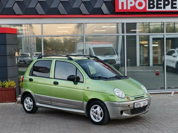 2008 Daewoo Matiz Best I Рестайлинг, зелёный, 199900 рублей - вид 1