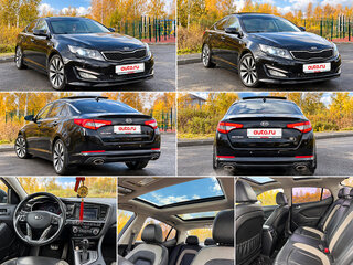2012 Kia Optima III, чёрный, 1350000 рублей, вид 1