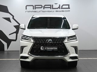 2017 Lexus LX 450d III Рестайлинг 2, белый, 6999900 рублей, вид 2