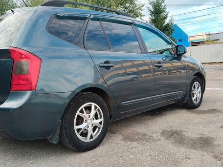 2010 Kia Carens II (UN), синий, 620000 рублей, вид 2