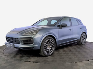 2018 Porsche Cayenne S III, синий, 5555000 рублей, вид 1