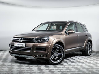 2012 Volkswagen Touareg II, коричневый, 1950000 рублей, вид 1