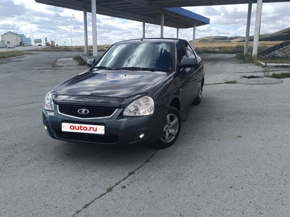 2012 Lada (ВАЗ) Priora I, синий, 320000 рублей - вид 5