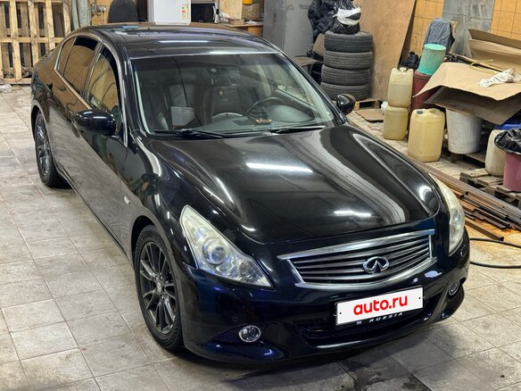 2011 Infiniti G25 IV, чёрный, 960000 рублей - вид 5