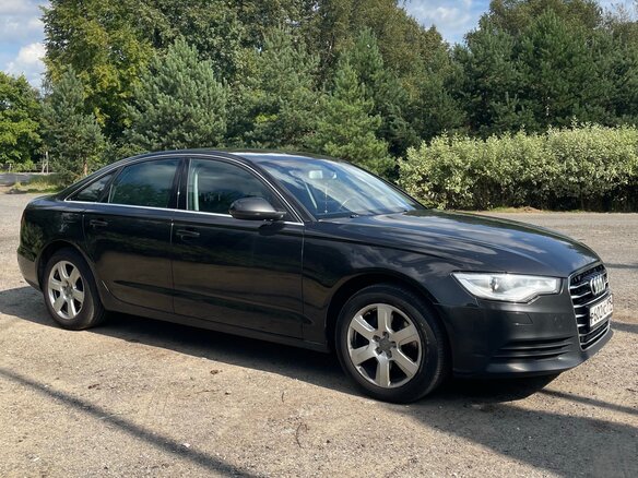 2014 Audi A6 IV (C7) Рестайлинг, чёрный, 1400000 рублей - вид 1