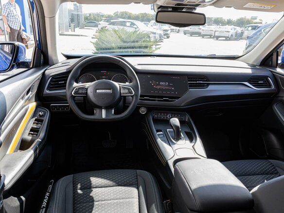 2021 Haval F7x I, синий - вид 5