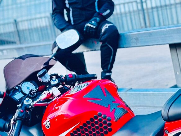 2003 Yamaha YZF-R6, красный, 650000 рублей - вид 7