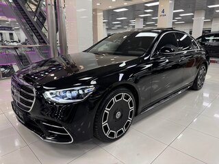 2022 Mercedes-Benz S-Класс 400 d 4MATIC VII (W223), чёрный, 10199000 рублей, вид 1