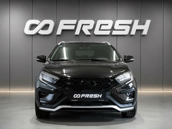 2023 Lada (ВАЗ) Vesta SW Cross I Рестайлинг (NG), чёрный, 1590000 рублей - вид 2