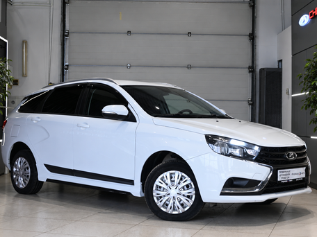 2019 Lada (ВАЗ) Vesta SW I, белый, 880000 рублей, вид 1