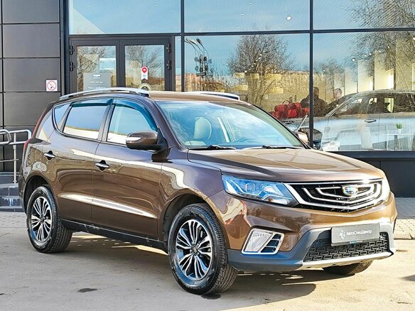2019 Geely Emgrand X7 I Рестайлинг 2, коричневый, 1189000 рублей - вид 3