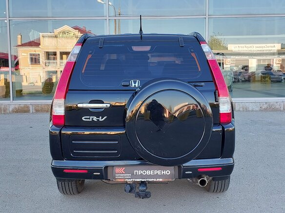 2006 Honda CR-V II Рестайлинг, чёрный, 929000 рублей - вид 7
