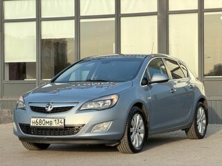 2012 Opel Astra J, голубой, 520000 рублей, вид 5