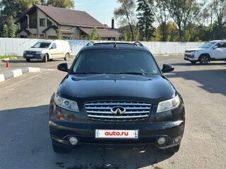 2004 Infiniti FX35 I (S50), чёрный, 499999 рублей, вид 1
