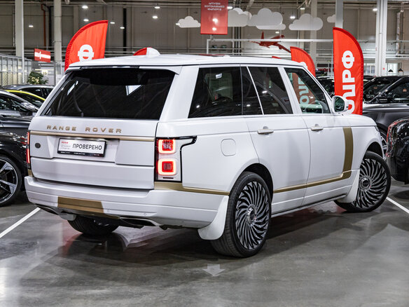 2019 Land Rover Range Rover Long IV Рестайлинг, синий, 5490000 рублей - вид 5