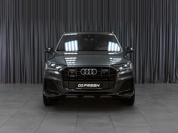 2023 Audi Q7 50 TDI II (4M) Рестайлинг, серый, 11499000 рублей - вид 2