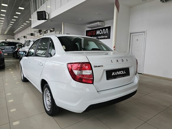 2025 Lada (ВАЗ) Granta I Рестайлинг, белый, 889000 рублей - вид 5