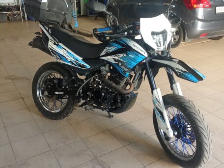 2022 Racer Enduro, синий, 88000 рублей, вид 4