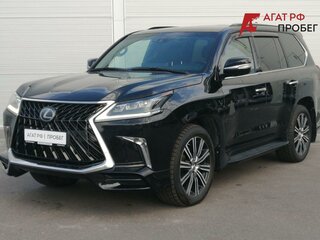 2017 Lexus LX 570 III Рестайлинг 2, чёрный, 7480000 рублей, вид 3