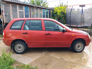 2009 Lada (ВАЗ) Kalina I, красный, 330000 рублей, вид 3