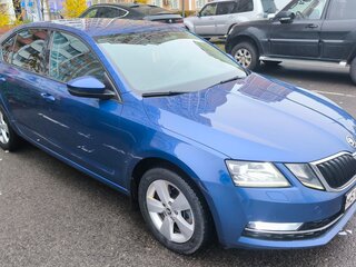 2018 Skoda Octavia III (A7) Рестайлинг, синий, 1900000 рублей, вид 1