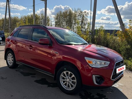 2014 Mitsubishi ASX I Рестайлинг, красный, 1250000 рублей, вид 1