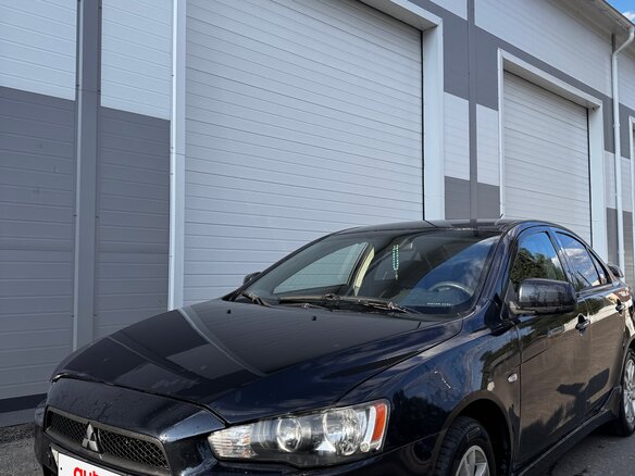 2008 Mitsubishi Lancer X, чёрный, 598586 рублей
