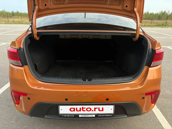 2017 Kia Rio IV, оранжевый, 1000000 рублей - вид 6