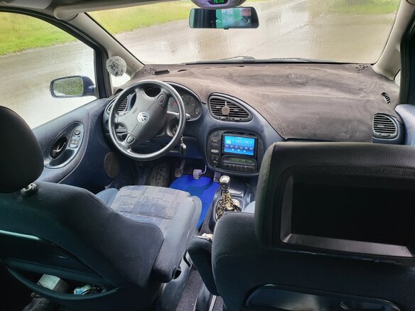 1999 Volkswagen Sharan I, синий, 560000 рублей - вид 7