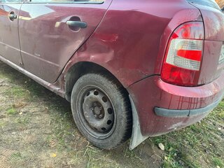 2004 Skoda Fabia I Рестайлинг, пурпурный, 110000 рублей, вид 4