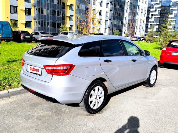 2021 Lada (ВАЗ) Vesta SW I, серый, 975000 рублей - вид 10