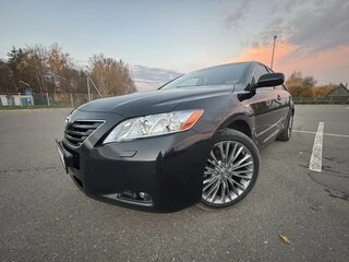 2007 Toyota Camry VI (XV40), чёрный, 1100000 рублей, вид 3
