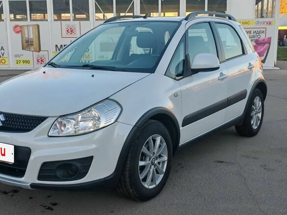 2013 Suzuki SX4 I (Classic) Рестайлинг, белый, 1200000 рублей