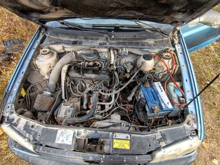 1994 Volkswagen Golf III, голубой, 35000 рублей, вид 5