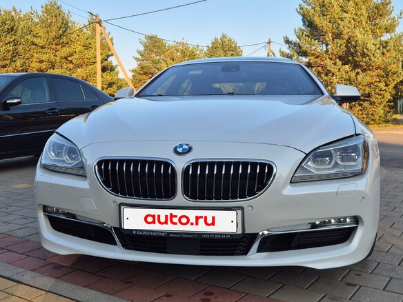 2012 BMW 6 серии 640d III (F06/F13/F12), белый - вид 8