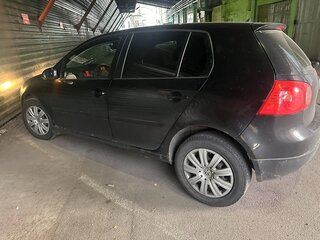 2007 Volkswagen Golf V, чёрный, 420000 рублей, вид 4