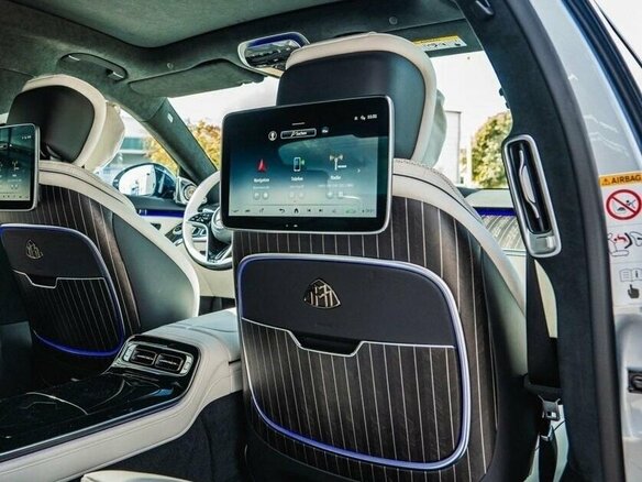 2025 Mercedes-Benz Maybach S-Класс 680 II (Z223), серебристый, 41100000 рублей - вид 11